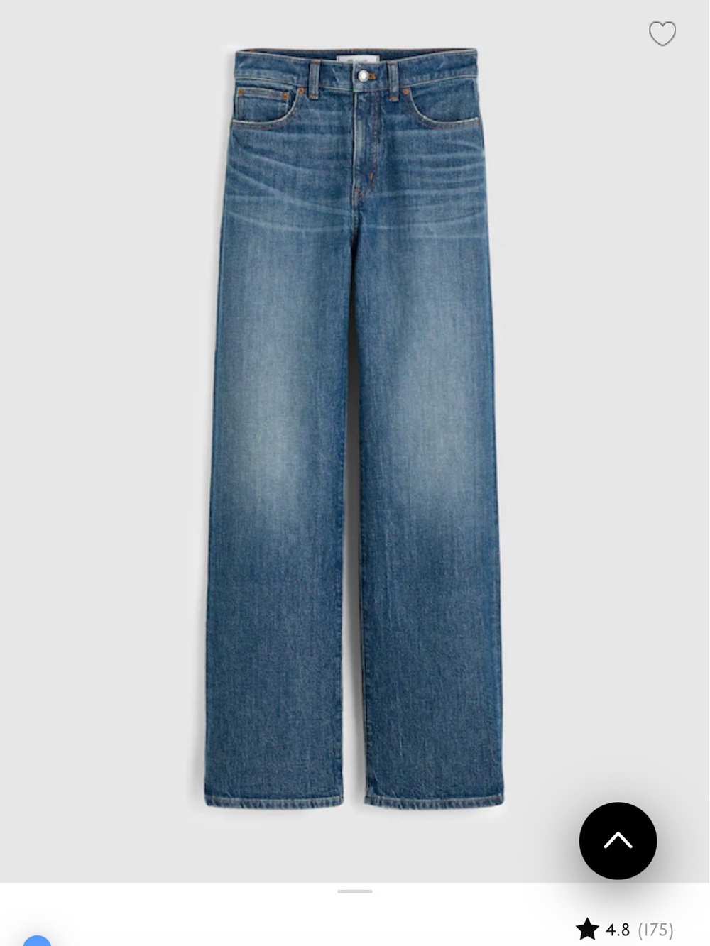 Madewell The Petite Perfect Vintage Wide-Leg Jean